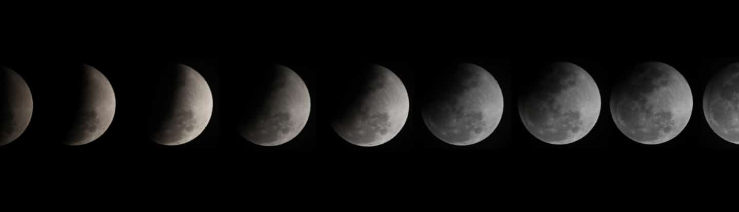 Calculation of the moon phase